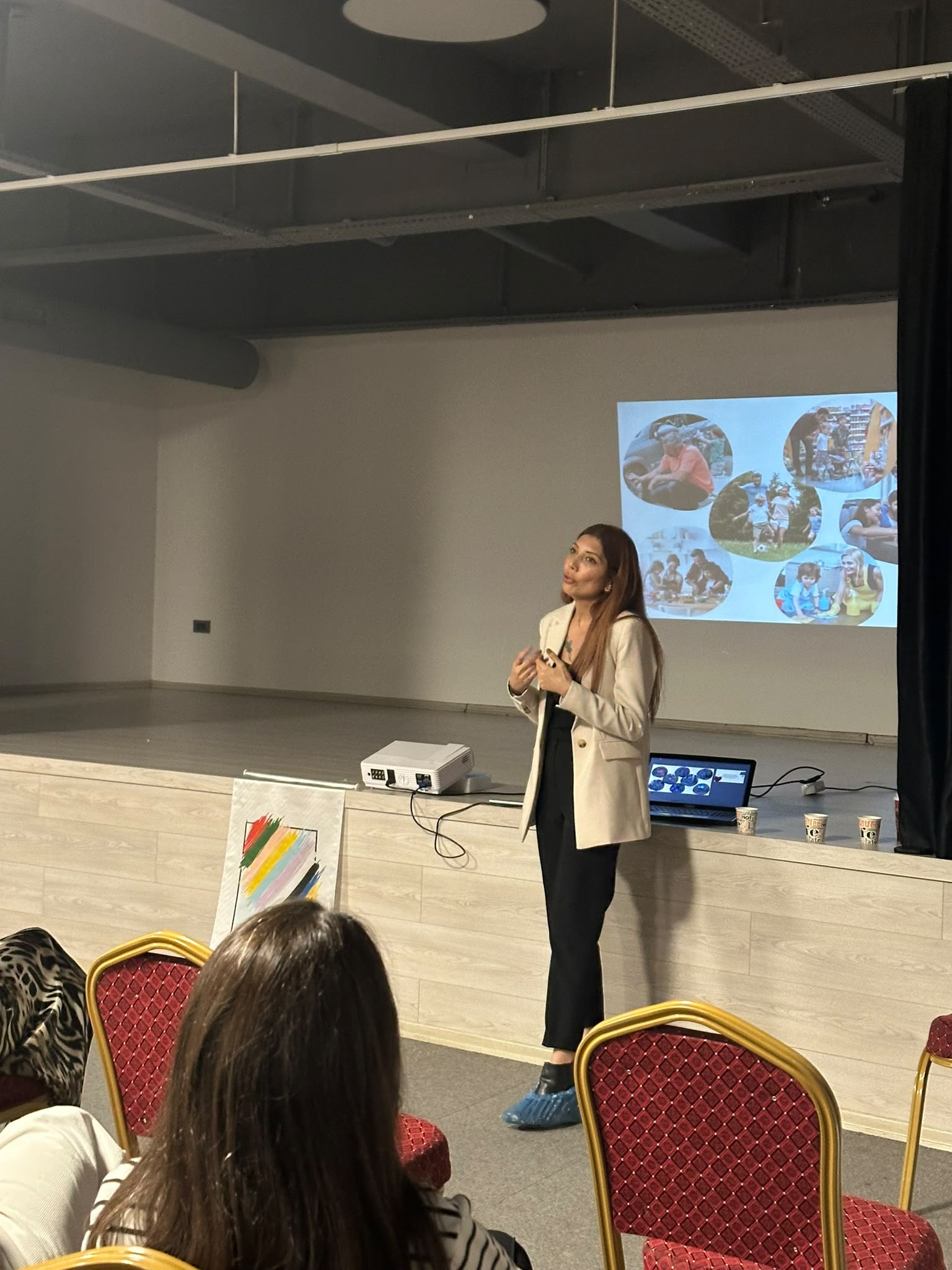 Eda Çakır okul semineri